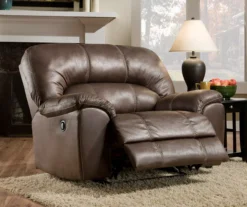 Stallion Brown Snuggle Up Recliner 8 Stallion Brown Snuggle Up Recliner -Home Furnishing Store 810168898 3