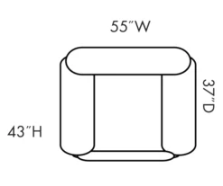 Stallion Brown Snuggle Up Recliner 11 Stallion Brown Snuggle Up Recliner -Home Furnishing Store 810168898 5