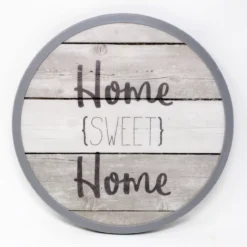 "Home Sweet Home" Farmhouse Lazy Susan, (12")