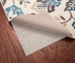 Cushioned Rug Pad With Comfort Grip, (4'8" X 7'6")