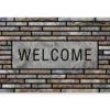 "Welcome" Stone Outdoor Doormat, (18" X 30")