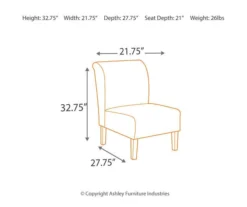 Tibbee Pebble Armless Accent Chair 16 Tibbee Pebble Armless Accent Chair -Home Furnishing Store 810363289 6