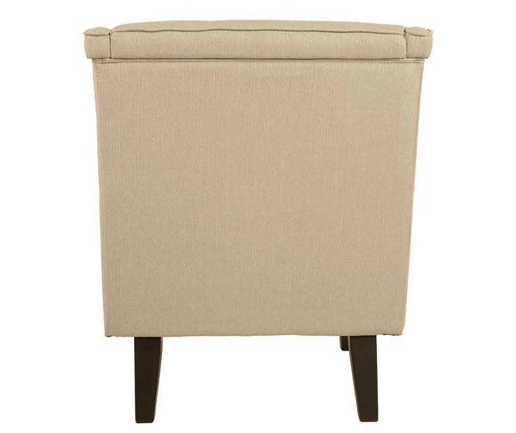 Clarinda Cream Accent Chair 2 Clarinda Cream Accent Chair - Image 2