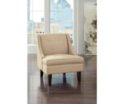 Clarinda Cream Accent Chair 11 Clarinda Cream Accent Chair -Home Furnishing Store 810363291 2