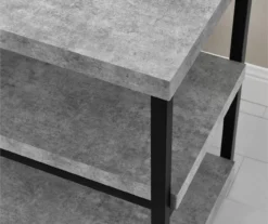 Faux Concrete TV Stand -Home Furnishing Store 810369279 2