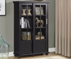 Ameriwood Glass Door 4-Shelf Bookcases 19 Ameriwood Glass Door 4-Shelf Bookcases -Home Furnishing Store 810369311