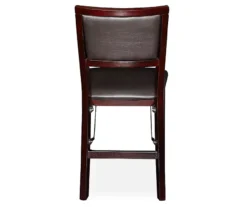 Brown Classic Open Back Folding Chairs, 2-Pack -Home Furnishing Store 810389460 2