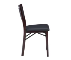 Brown Classic Open Back Folding Chairs, 2-Pack -Home Furnishing Store 810389460 A1