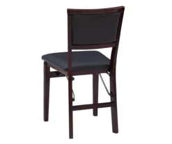 Brown Classic Open Back Folding Chairs, 2-Pack -Home Furnishing Store 810389460 A2 1