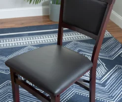 Brown Classic Open Back Folding Chairs, 2-Pack -Home Furnishing Store 810389460 B8