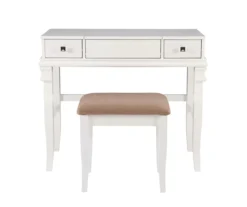 Martha Mirror Vanity Set With Stool -Home Furnishing Store 810389524 A0 3