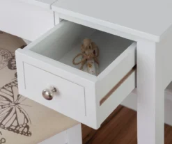 Butterfly Mirror Vanity Set With Stool -Home Furnishing Store 810389543 A8 9