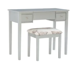 Butterfly Mirror Vanity Set With Stool -Home Furnishing Store 810389544 A0 1