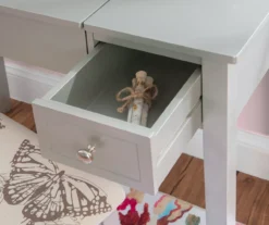 Butterfly Mirror Vanity Set With Stool -Home Furnishing Store 810389544 B0 3