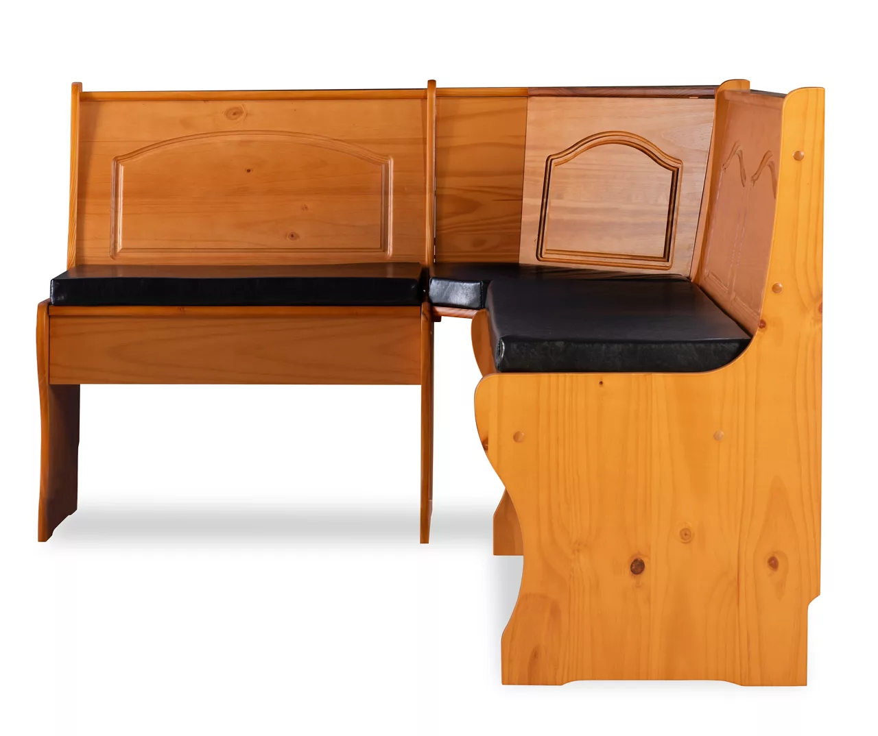 Brown PVC Cushion Set For Breakfast Nook 4 Brown PVC Cushion Set For Breakfast Nook - Image 4