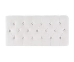 Marie Platinum Padded Glam Acrylic Bench 15 Marie Platinum Padded Glam Acrylic Bench -Home Furnishing Store 810389624 A4