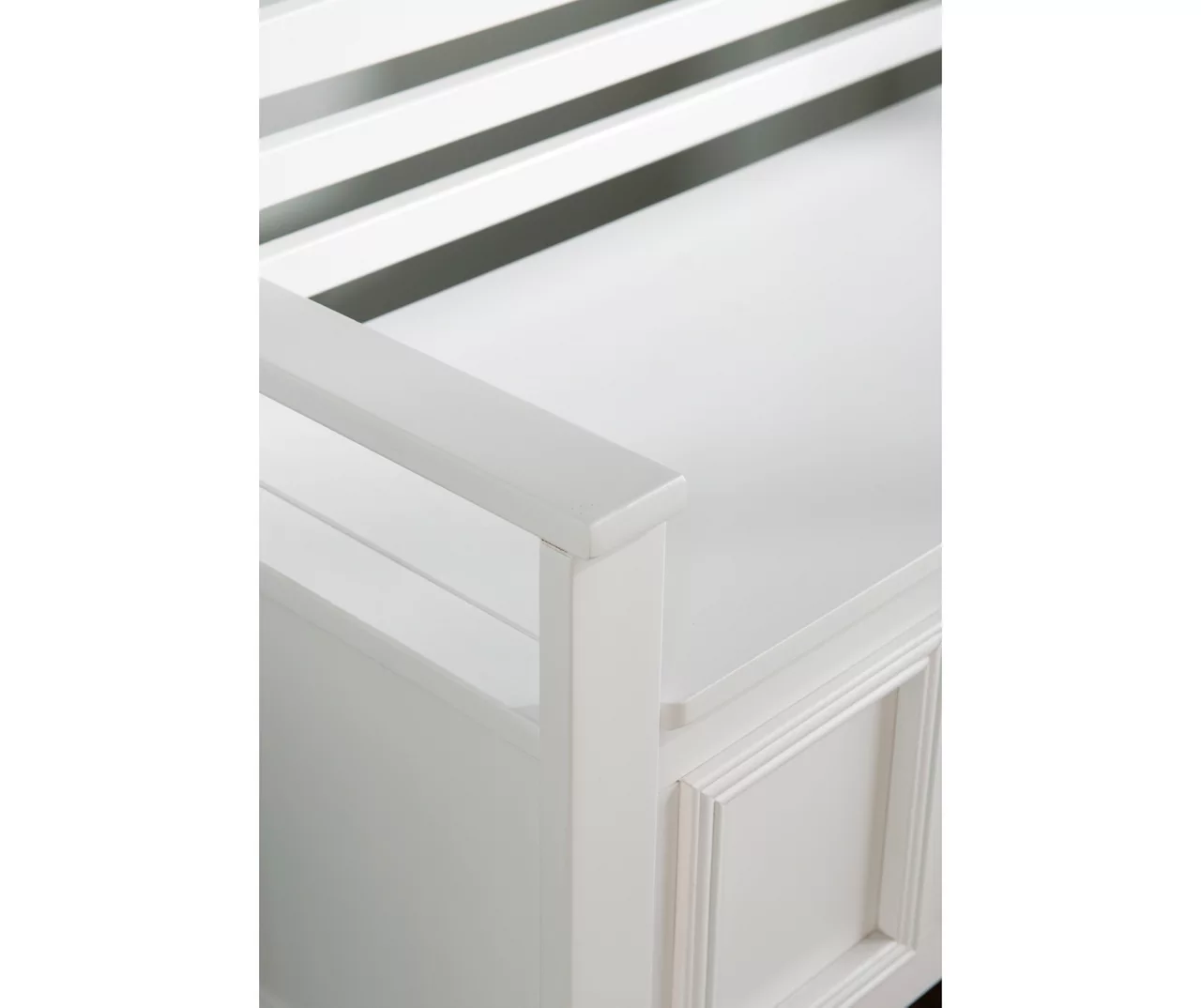 Brady White Storage Bench 4 Brady White Storage Bench - Image 4