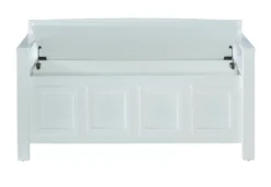 Brady White Storage Bench 16 Brady White Storage Bench -Home Furnishing Store 810389636 5