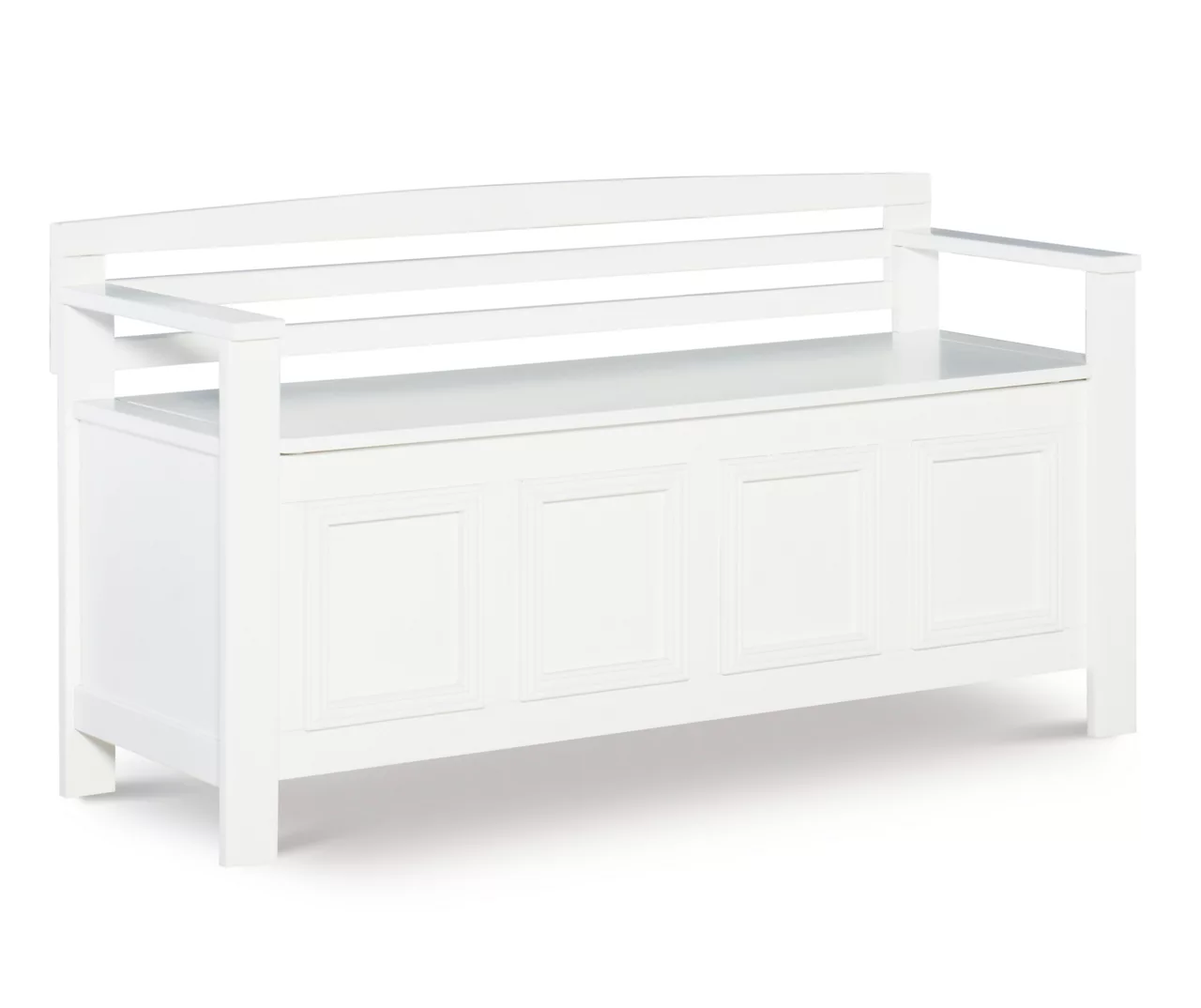 Brady White Storage Bench 11 Brady White Storage Bench - Image 11