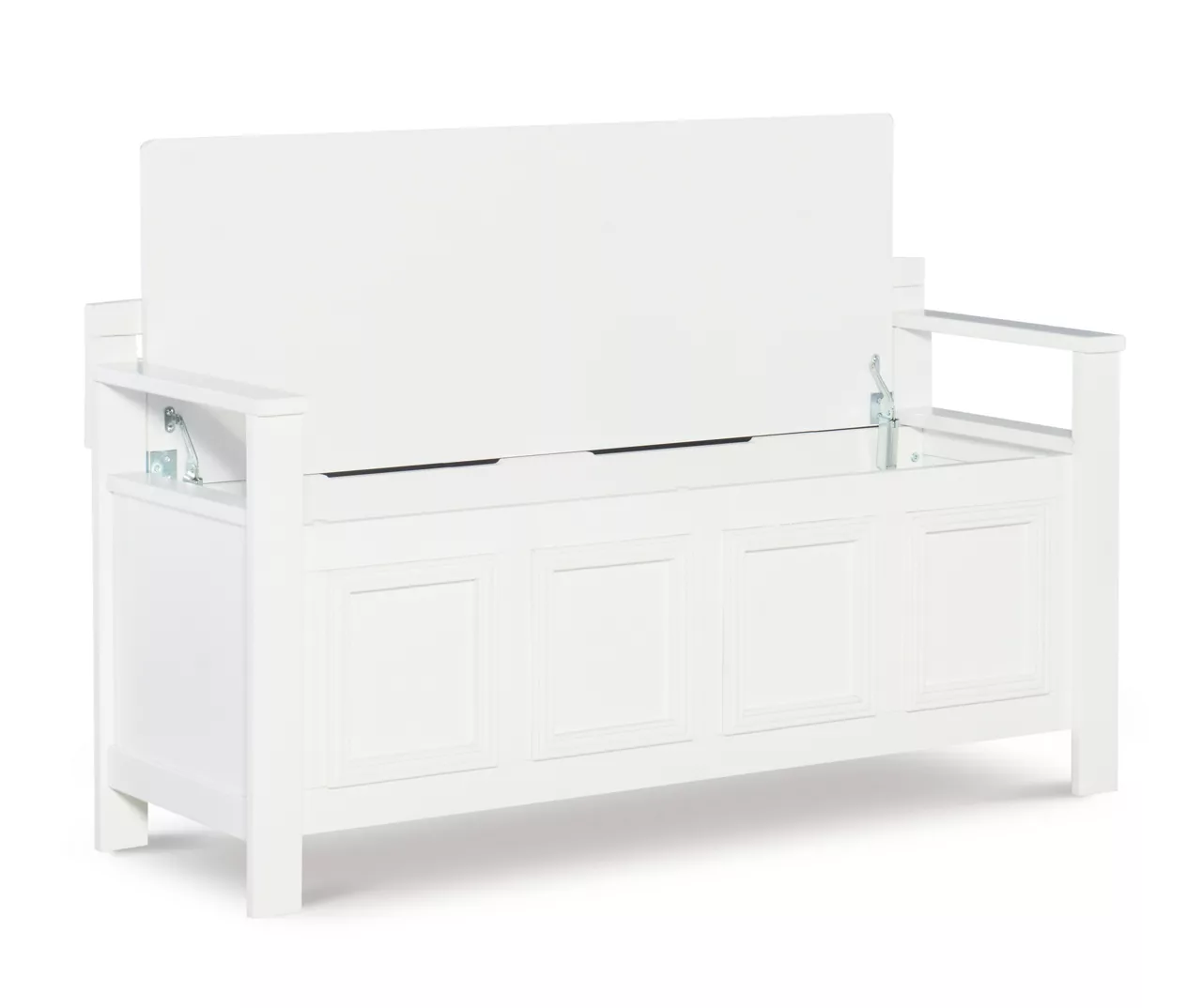 Brady White Storage Bench 6 Brady White Storage Bench - Image 6