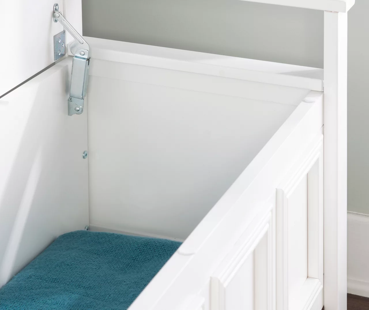 Brady White Storage Bench 9 Brady White Storage Bench - Image 9