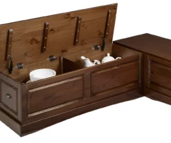 Cannon Walnut Backless Breakfast Nook -Home Furnishing Store 810389665 A8 1