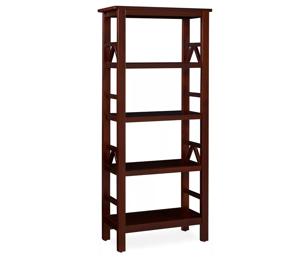 Rockford Antique Tobacco 4-Shelf Bookcase 1 Rockford Antique Tobacco 4-Shelf Bookcase
