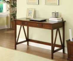 Rockford Antique Tobacco Writing Desk 7 Rockford Antique Tobacco Writing Desk -Home Furnishing Store 810389677 4
