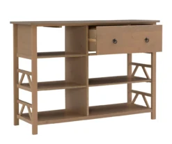 Rockford Rustic Gray 5-Shelf TV & Media Center -Home Furnishing Store 810389684 A0 5