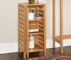 Pierce Bamboo Single Door Floor Cabinet 23 Pierce Bamboo Single Door Floor Cabinet -Home Furnishing Store 810389686 4