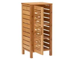Pierce Bamboo Single Door Floor Cabinet 22 Pierce Bamboo Single Door Floor Cabinet -Home Furnishing Store 810389686 A0 3