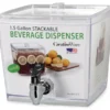 Stackable Beverage Dispenser, 1.5 Gal.