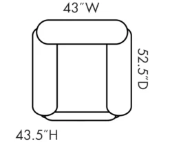 Franklin Parker Beige Recliner -Home Furnishing Store 810398792 5