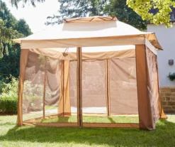 Real Living Pop-Up Canopy With Netting, (11' X 11') -Home Furnishing Store 810416871 2