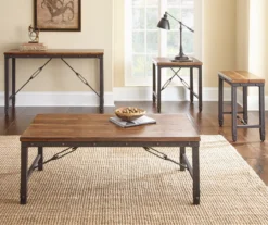 Ashford Wood & Metal Console Table -Home Furnishing Store 810422850 810422851 810422924 810422925