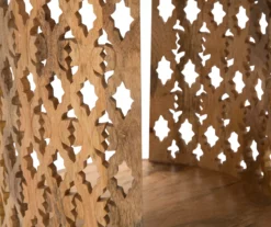 Brinley Starburst Cutout Round End Table -Home Furnishing Store 810422910 3