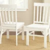 Cayla White Dining Chairs, 2-Pack