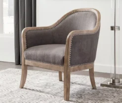 Engineer Taupe Accent Chair -Home Furnishing Store 810431435