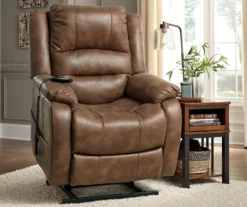 Signature Design By Ashley Yandel Power Lift Recliner -Home Furnishing Store 810431471 2