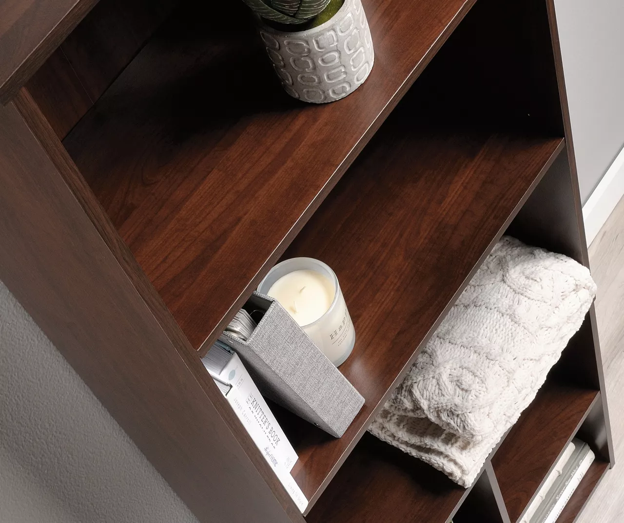 Autumn Cherry 5-Shelf Storage Organizer 5 Autumn Cherry 5-Shelf Storage Organizer - Image 5