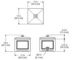Mayne Inc. Fairfield Garden Hose Bin -Home Furnishing Store 810440520 3