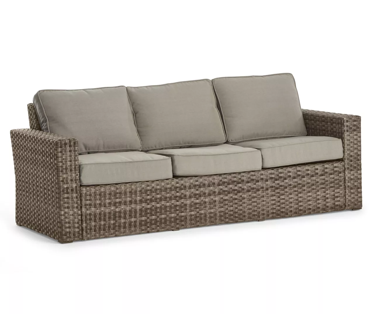 Broyhill Eagle Brooke All-Weather Wicker Cushioned Patio Sofa 1 Broyhill Eagle Brooke All-Weather Wicker Cushioned Patio Sofa