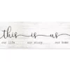 "This Is Us" 3-Piece Canvas Set