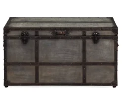 Amsel Gray Storage Trunk 8 Amsel Gray Storage Trunk -Home Furnishing Store 810458018 3