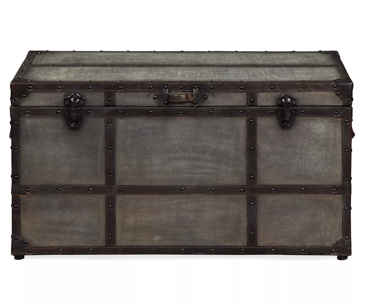Amsel Gray Storage Trunk 3 Amsel Gray Storage Trunk - Image 3