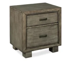 Arnett Smoky Gray Nightstand -Home Furnishing Store 810458207 3