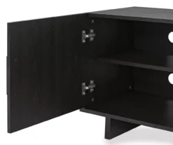 60" Hyde Black Oak Electric Fireplace Console 6 60" Hyde Black Oak Electric Fireplace Console -Home Furnishing Store 810464972 4