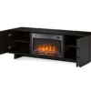 60" Hyde Espresso Electric Fireplace Console