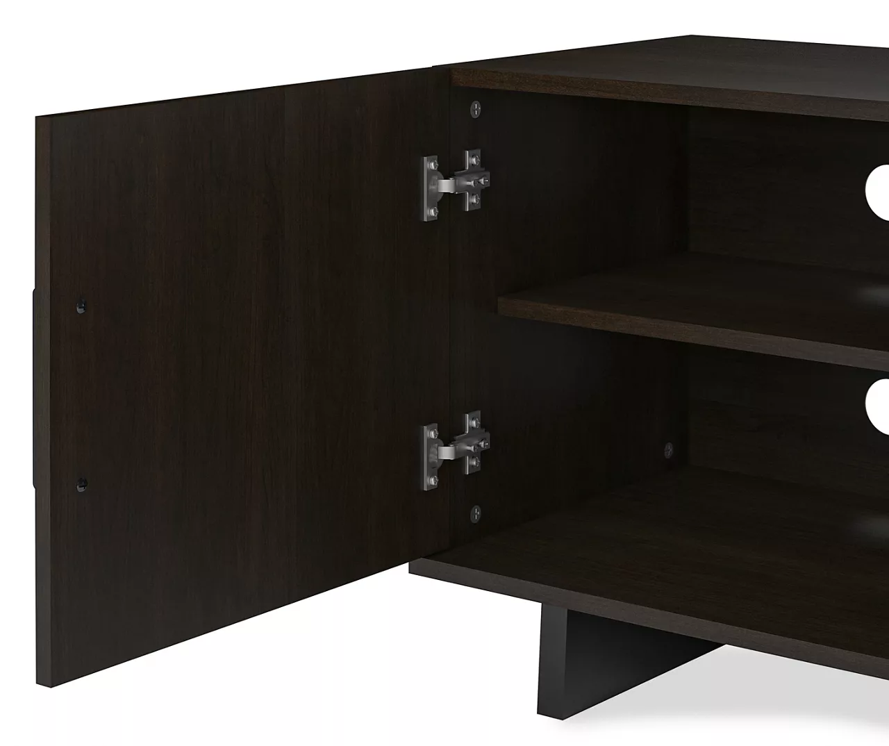 60" Hyde Espresso Electric Fireplace Console 3 60" Hyde Espresso Electric Fireplace Console - Image 3