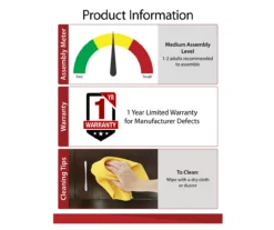 59" Roxbury Espresso Electric Fireplace Console -Home Furnishing Store 810465037 6